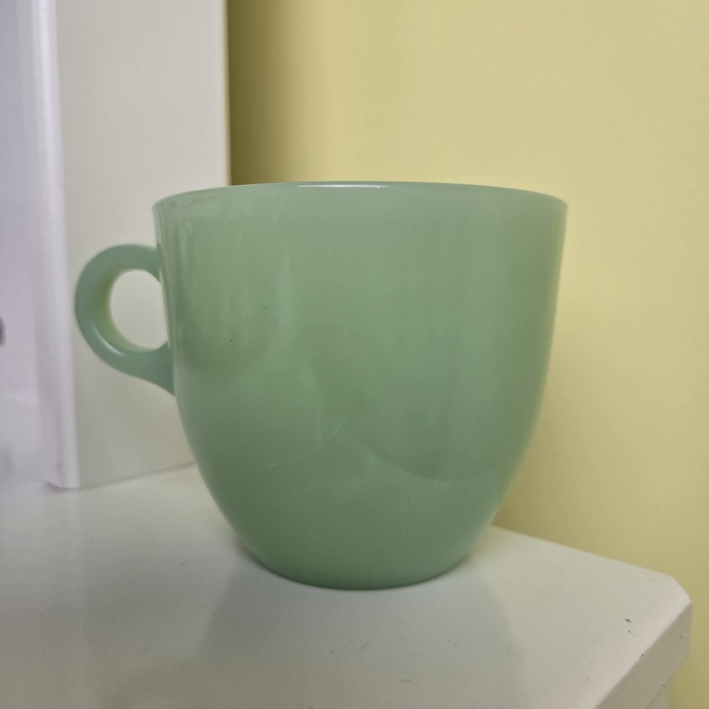 Vintage Fire King Jadeite Mug C Handle Coffee Tea Mug